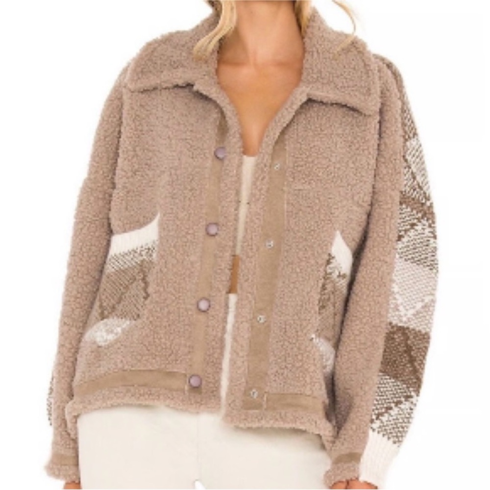 Blank NYC Sherpa Teddy Jacket Small
